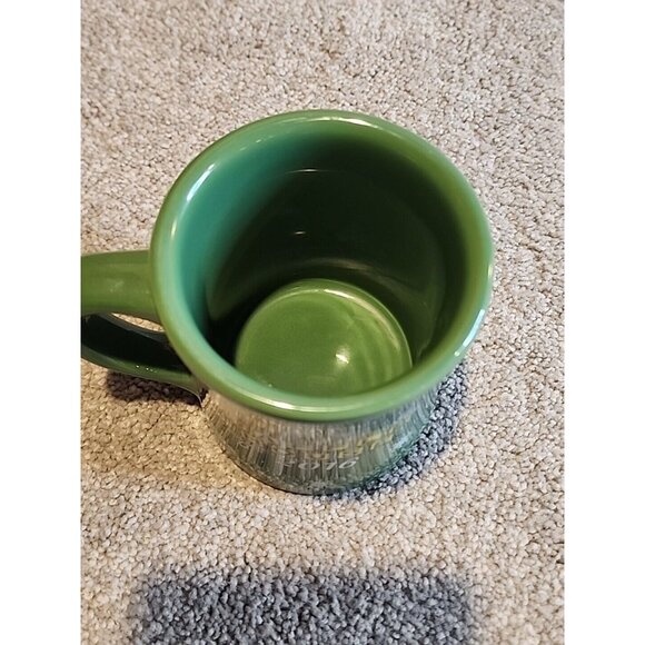Waffle House 2016 Limited Edition Coffee Mug  Holidays Green Cup Snowflake - Picture 5 of 7
